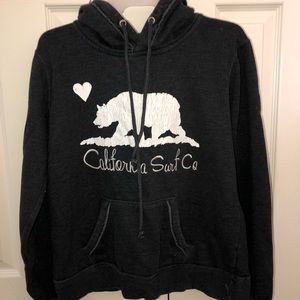 Grey sweatshirt with cute design on it